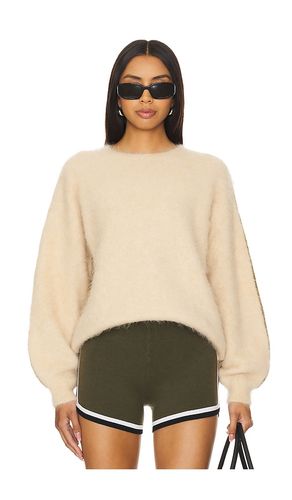 Brushed Alpaca Sweater in Tan. - size L (also in XS) - Nagnata - Modalova
