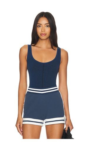 Classic Wool Bodysuit in Navy. - size L (also in S, XS) - Nagnata - Modalova