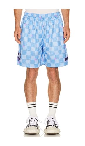 Scribble Check Soccer Short in . Size M. Also in L, XL/1X, XXL/2X - Nahmias - Modalova