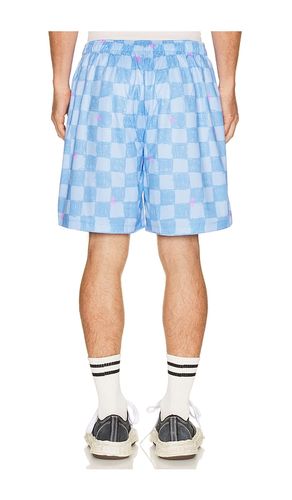 Scribble Check Soccer Short in . Size L. Also in M, XL/1X, XXL/2X - Nahmias - Modalova