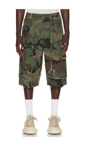 Floral Patch Crystal Camo Short in . Size 34. Also in 36 - Nahmias - Modalova