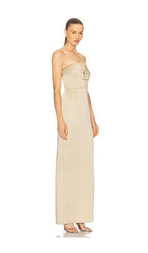 Noa Maxi Dress in Ivory. - size 34/2 (also in 36/4, 38/6, 40/8) - ILKYAZ OZEL - Modalova