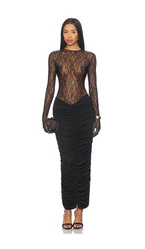 Vivienne Lace Maxi Dress in Black. - size 38/6 (also in 40/8) - ILKYAZ OZEL - Modalova