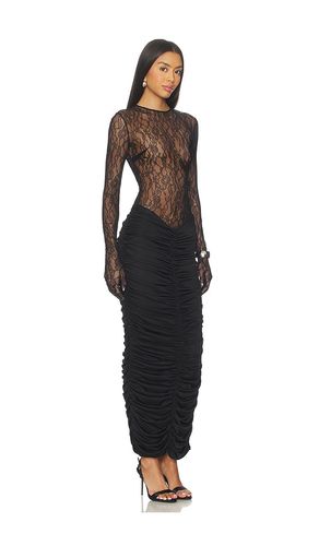 Vivienne Lace Maxi Dress in Black. - size 38/6 (also in 40/8) - ILKYAZ OZEL - Modalova