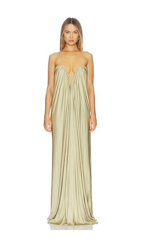 Olivienne Dress in Neutral. - size 36/2 (also in 40/6) - ILKYAZ OZEL - Modalova
