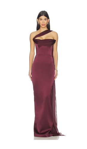 Julietta Dress in Burgundy. - size 34/2 (also in 36/4) - ILKYAZ OZEL - Modalova