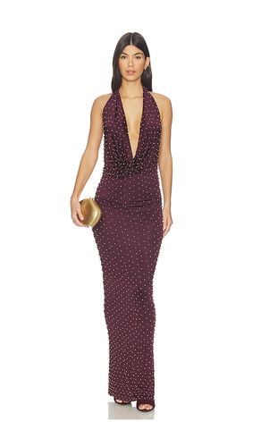 Agel Dress in Wine. - size 34/2 (also in 38/6) - ILKYAZ OZEL - Modalova