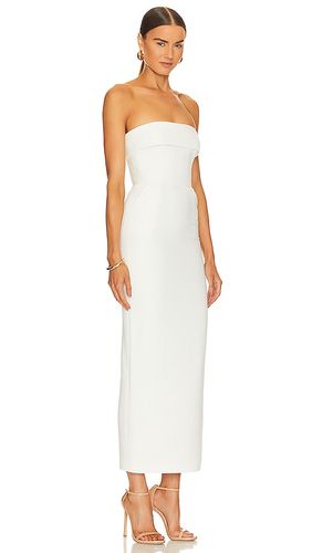 Rhea Midi Dress in White. - size 34/2 (also in 36/4) - ILKYAZ OZEL - Modalova