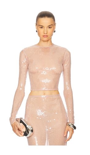 Catroux Top in Rose. - size 34/2 (also in 36/4, 38/6, 40/8) - The New Arrivals by Ilkyaz Ozel - Modalova