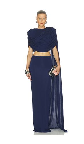 Khara Top in Blue. - size 34/2 (also in 36/4, 38/6, 40/8) - ILKYAZ OZEL - Modalova