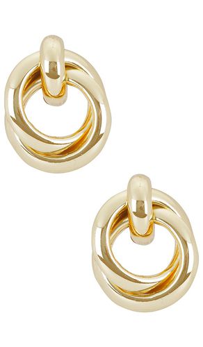 Kikki Knot Earrings in Metallic - Natalie B Jewelry - Modalova