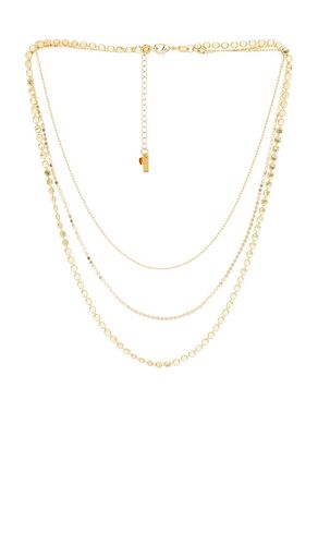 Anya Triple Strand Necklace in - Natalie B Jewelry - Modalova