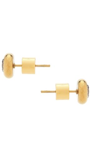 Dylan Cz Stud Earring in - Natalie B Jewelry - Modalova