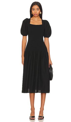 Vestido midi cordelia en color negro talla L en - Black. Talla L (también en S, XS) - Nation LTD - Modalova