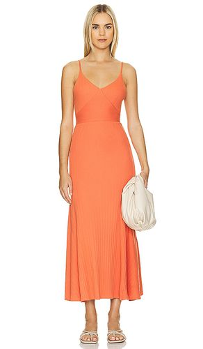 Melanie Rib Tank Dress in Orange. - size L (also in M, S, XL) - Nation LTD - Modalova