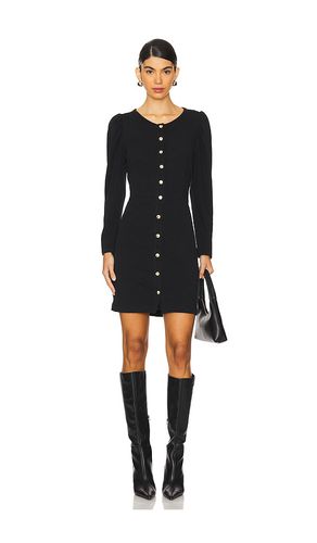 Rae Placket Front Dress in Black. - size L (also in M, S, XL, XS) - Nation LTD - Modalova