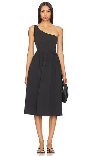 Connie One Shoulder Smocked Dress in Black. - size M (also in L, S) - Nation LTD - Modalova