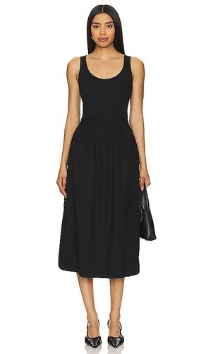 Vestido midi sadelle en color negro talla L en - Black. Talla L (también en M, S) - Nation LTD - Modalova