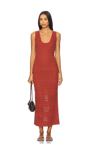 Carrer Sweater Dress in Brick. - size L (also in M, S, XL/1X, XS) - Nation Los Angeles - Modalova