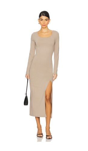 Alma Column Dress in Nude. - size L (also in M, S, XL/1X, XS) - Nation LTD - Modalova