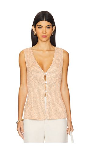 Bianca Vest in Peach. - size M (also in L, S, XL, XS) - Nation LTD - Modalova