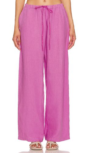 Lucia Tie Waist Pant in Pink. - size L (also in M) - Nation LTD - Modalova