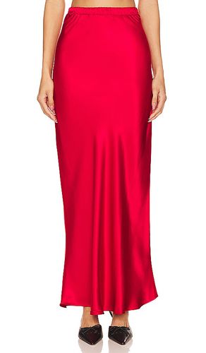 Gaia Bias Cut Maxi Skirt in Red. - size M (also in S, XL/1X, XS) - Nation LTD - Modalova