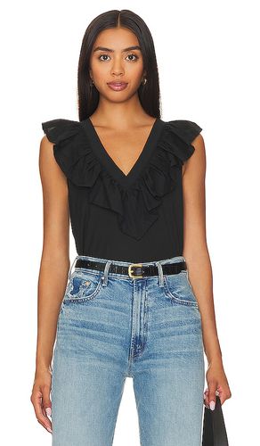 Top con volantes golda en color negro talla S en - Black. Talla S (también en XL/1X) - Nation LTD - Modalova