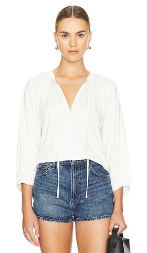 Brylee Peasant Top in Ivory. - size L (also in M, S, XS) - Nation LTD - Modalova