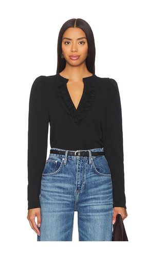 Valita split neck en color negro talla L en - Black. Talla L (también en M, S, XS) - Nation LTD - Modalova