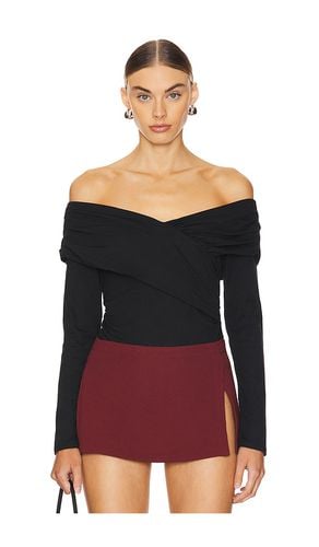 Mika Off Shoulder Top in Black. - size L (also in M, S) - Nation LTD - Modalova