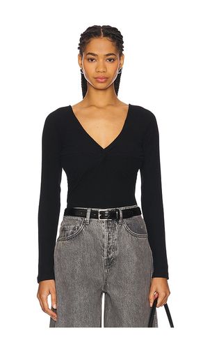 Lani Long Sleeve Top in Black. - size M (also in S) - Nation LTD - Modalova