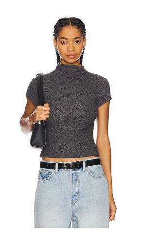 Katie Draped Top in Grey. - size L (also in M, XL/1X, XS) - Nation LTD - Modalova