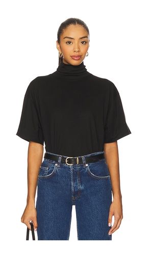 Fable Turtleneck Tee in Black. - size L (also in M, S, XL/1X, XS) - Nation Los Angeles - Modalova