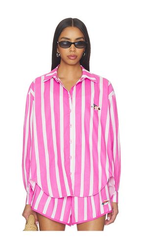 Striped Oxford Button Up in . Taglia S. Also in M, L - Nau Bikinis - Modalova