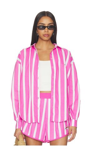 Striped Oxford Button Up in . Size L. Also in M, S - Nau Bikinis - Modalova