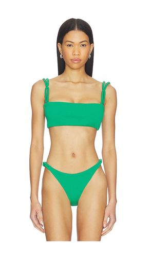 Link Strap Bikini Top in Green. - size L (also in M, S) - Nau Bikinis - Modalova
