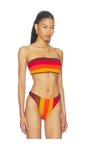 Golden Hour Bandeau Bikini Top in Multi. - size L (also in M, S) - Nau Bikinis - Modalova