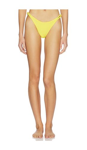 Link Strap Bikini Bottom in Yellow. - size M (also in S, XS) - Nau Bikinis - Modalova