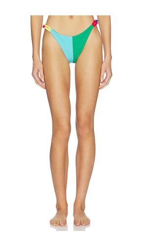 Link Strap Bikini Bottom in Green,Blue. - size M (also in S, XS) - Nau Bikinis - Modalova