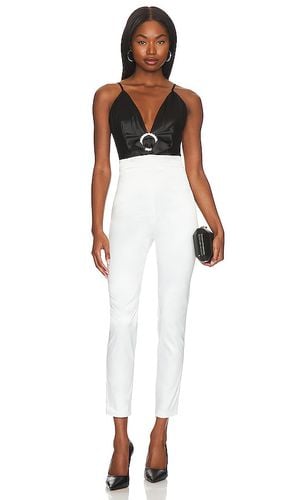 Quenby jumpsuit en color negro, blanco talla L en - Black,White. Talla L (también en S) - NBD - Modalova