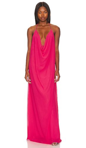 Alcina Maxi Dress in Fuchsia. - size L (also in M, S, XS) - NBD - Modalova