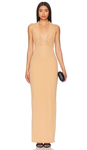 Emaline Maxi Dress in Tan. - size L (also in M, S, XL, XS, XXS) - NBD - Modalova