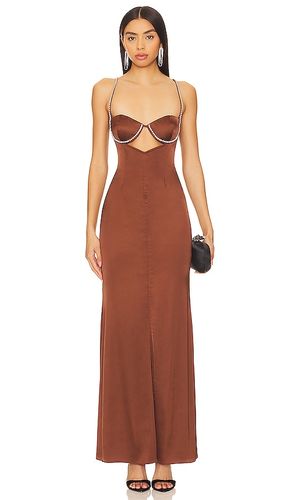 Kalena Gown in Brown. - size L (also in M, S, XS, XXS) - NBD - Modalova