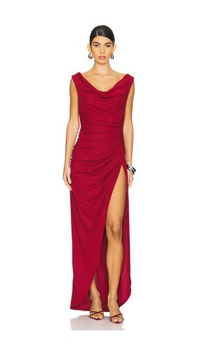 Kora Maxi Dress in Burgundy. - size L (also in M, S, XS) - NBD - Modalova