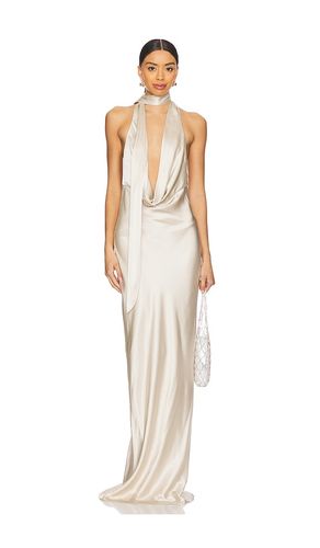 Naila Gown in Beige. - size L (also in M, S, XL, XS, XXS) - NBD - Modalova