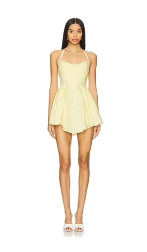 Sara Mini Dress in Yellow. - size S (also in M) - NBD - Modalova