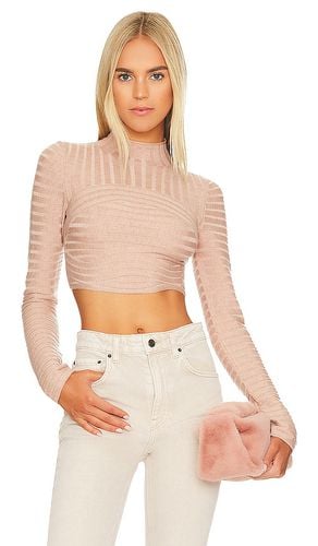 Dylan Wide Rib Cropped Sweater in . Size M, XL - NBD - Modalova