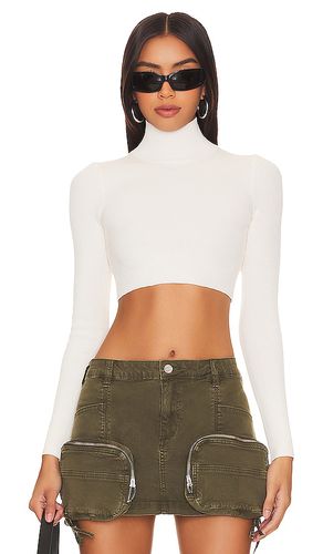 Cara Cropped Knit Mock Neck in . Taglia M, S, XL - NBD - Modalova