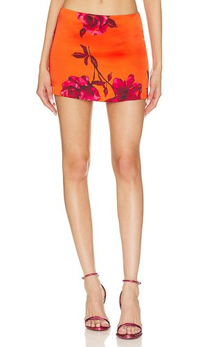 Nila Mini Skirt in Orange. - size M (also in XXS) - NBD - Modalova